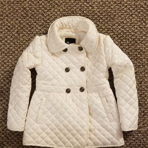 EUC Girl's Quilted Dress Coat